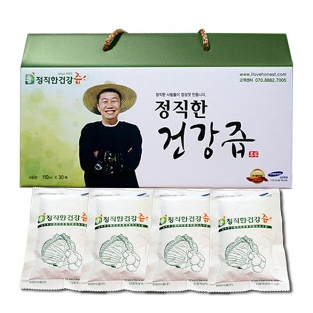 정직한건강즙 정직한 양배추브로콜리즙 30 60 90포, 60포, 110ml