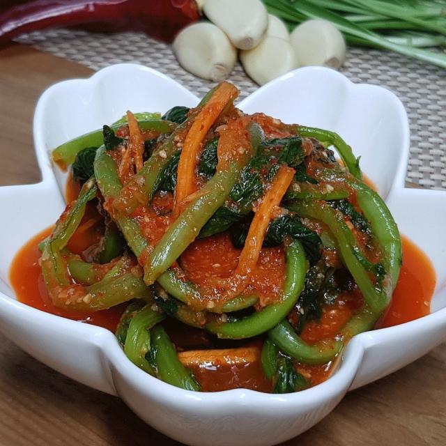 여수첫딸김치 열무자박이, 1팩, 2kg