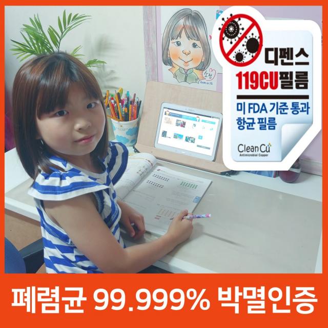 국내최초 항균동 폐렴균 99.999% 박멸인증 119CU 엘리베이터 항균필름 40cm x 5m 클린씨유, 1개