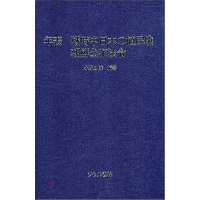 연표 전시중 일본의 식민지 조선 공포 법령, 동광미디어