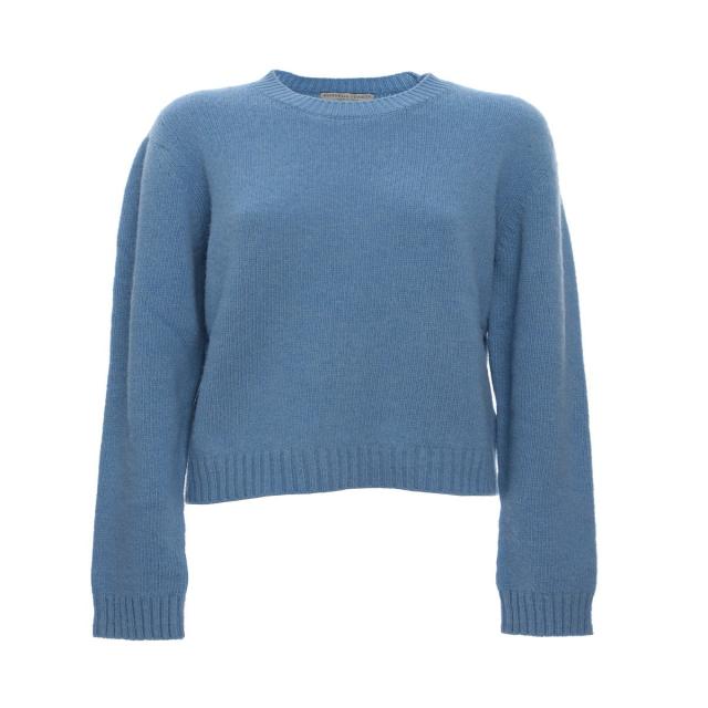 [보테가 베네타] BOTTEGA VENETA light blue wool sweater 591946VA7S01714 591946VA7S01714