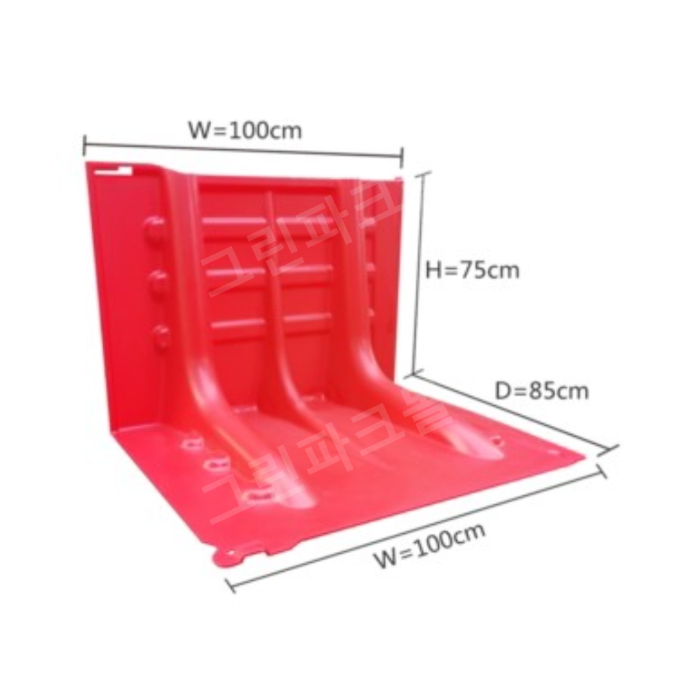 차수판 홍수방지 물막이판 ABS 물차단 지하도, 02.플랩 100cm
