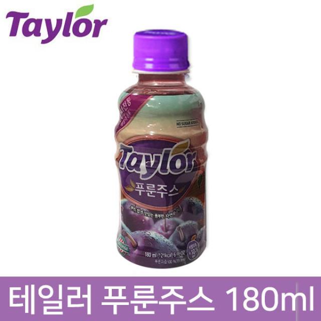 (유통기한엄수)테일러 푸룬주스180ml 테일러팜스 푸룬주스 180ml, 1개