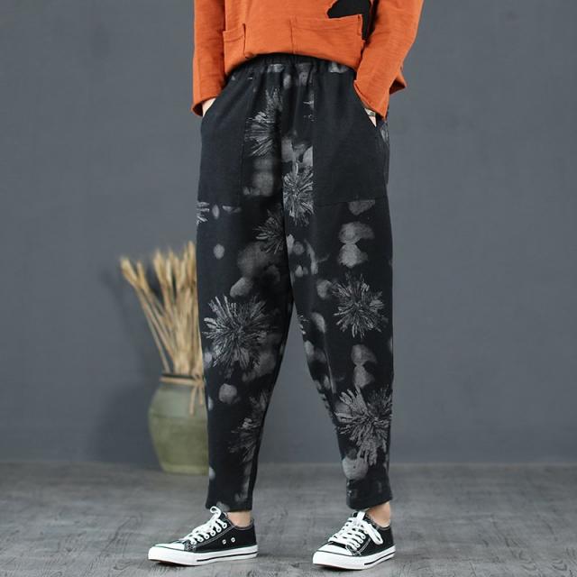 옐라샵 WAWAMOM(특허브랜드) 여성 배기팬츠 빅사이즈 똥싼바지 밴딩바지 BFS41Y