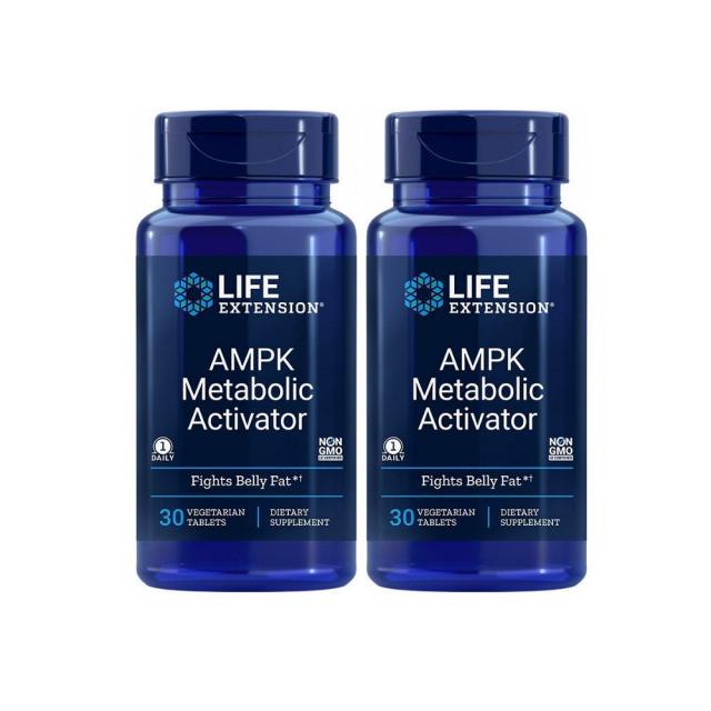 Life Extension 라이프 익스텐션 Ampk 메타볼릭 액티베이터 신진대사 촉진 30정 2팩 Metabolic Activator 단품