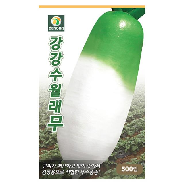 혼합 상추 씨앗 6g - 적치마 청치마 적축면 흑치마 담배상추 상추씨앗 상추씨 쌈채소 야채씨앗 채소씨앗 채소재배 종묘 종자 베란다 텃밭, 01_다농_강강수월래 무(500립)