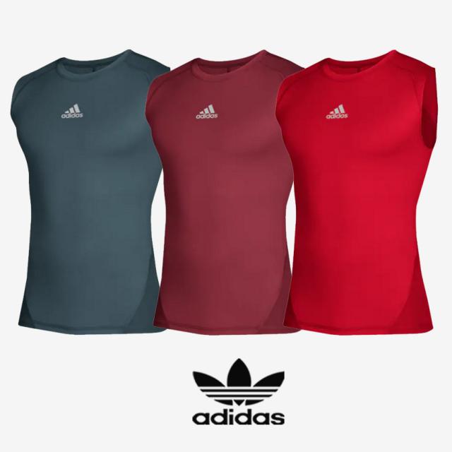 [해외] 미국정품 아디다스 adidas Team Alphaskin Sleeveless Top 남자 슬리브 민소매