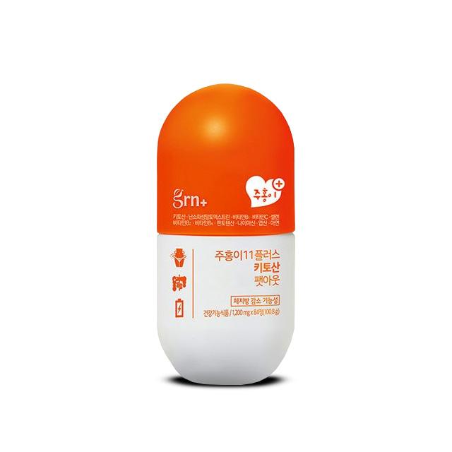 GRN 주홍이 11플러스 키토산 팻아웃, 1개, 54g