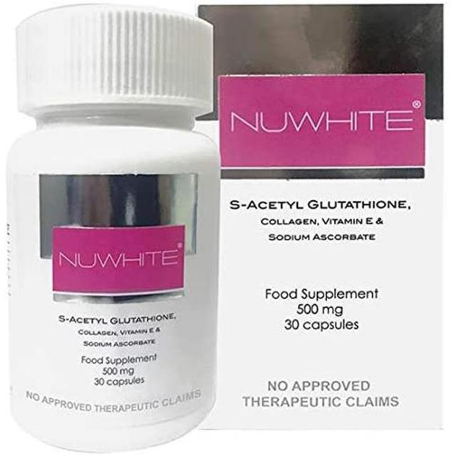 [Collagen] NuWhite Nu White S-Acetyl Glutathione 뉴 개량형 포뮬러 30 캡슐, 1set, 1set