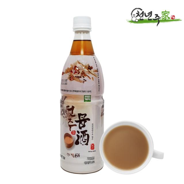 천년주가 전주모주 750ml X20개 한방음료 차 발효음료, 20병, 750ml