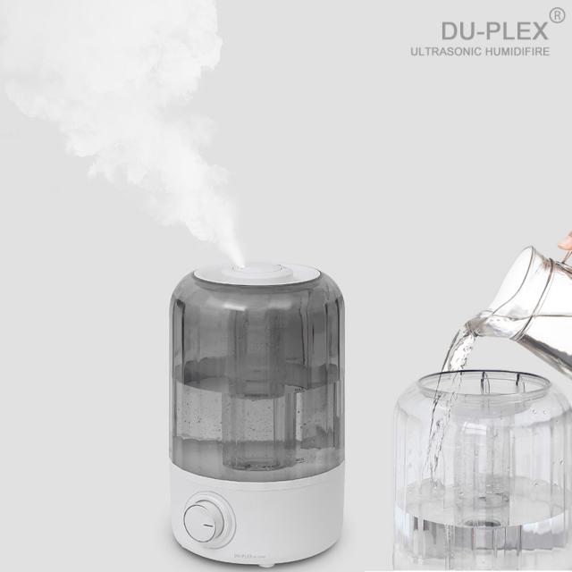 듀플렉스 DP-710UH 화이트스타일 초음파가습기 듀얼노즐 상부급수방식 간편세척 풍부한 가습량 가습기 사무실, DP-710UH(화이트)-2.5L