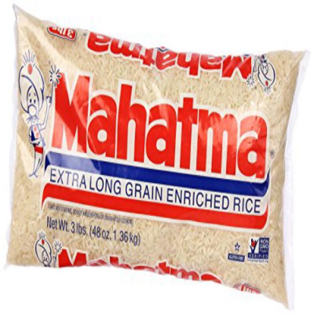 Riviana Foods Mahatma Extra Long Grain Enriched Rice 3 lb 리비아 나 푸드 마하트마 엑스트라 긴 곡물 강화 쌀 1360.8g, 1