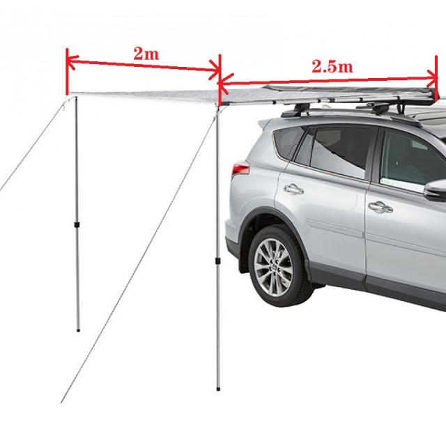 루프텐트,차량텐트,RV텐트 자동차 선루프 차량용 천장 지붕 옆 천막 차양막 차양 00193136, 2x2.5m 차량 옆선 봉합