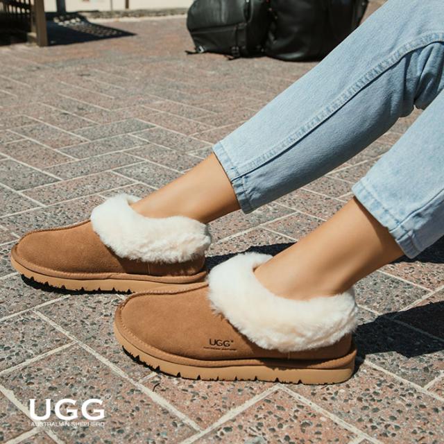 호주정품 | UGG AS UGG 남녀공용 퍼트리밍 어그슬리퍼 커플어그 4색상