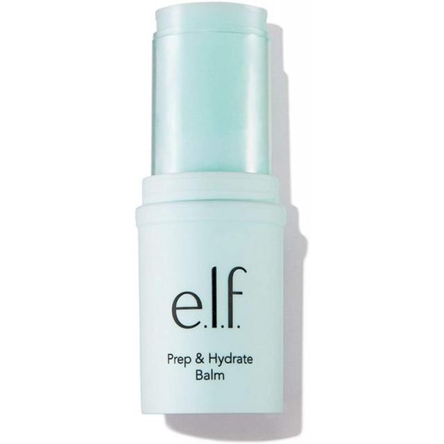 e.l.f. Prep & Hydrate Balm 수성 다용도 경량 즉각적인 수분 공급 피부 질감 개선 프라임 시어 버터 코코아 알로에, 1, 단일옵션