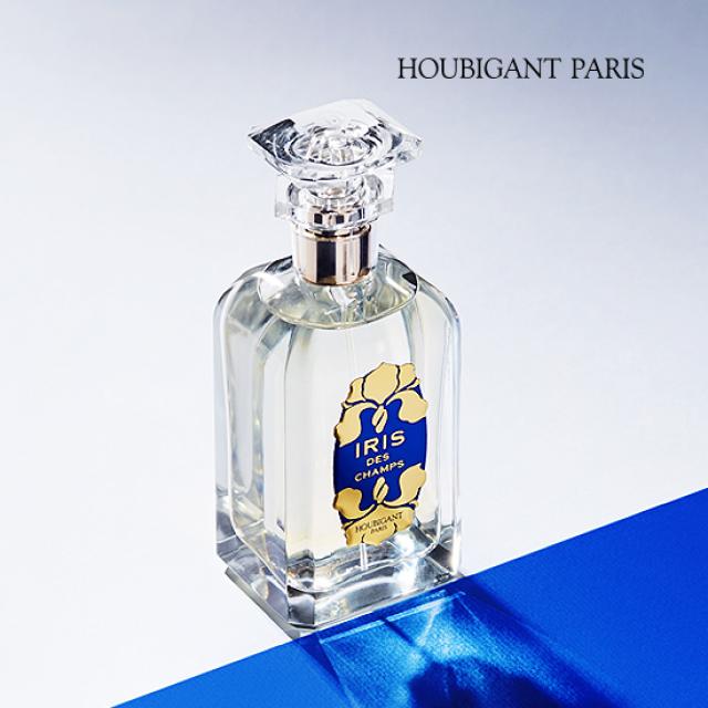 [공식수입원] HOUBIGANT 우비강 아이리스 데 샹 오 드 빠르펭 100ml [로얄블루 Special Edition]