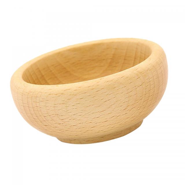 ZLD 나무로되는 찻잔 맥주 컵 음료 찻잔 손으로 만들어진 원시적 인 쿵푸 차 그릇, 연한 갈색