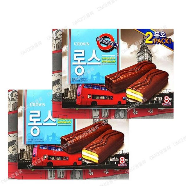크라운 롱스 176gx12개 1박스 묶음 특가행사, 176g, 2개