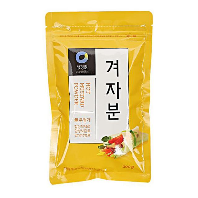 DM 청정원 겨자분 200g 겨자 분말 가루, 겨자가루(대상 200g)