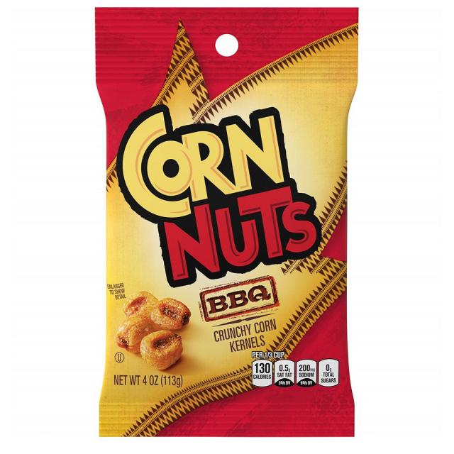 Corn Nuts BBQ Crunchy Kernels 콘넛츠 바삭 바삭한 옥수수 과자 4Oz 12개입, 1개