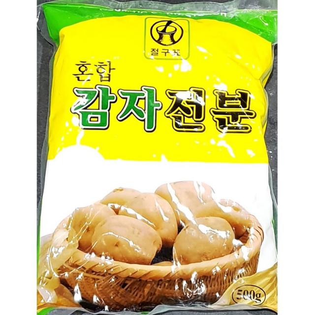 거대마켓 금하 복합감자전분 500g X40 | 감쟈가루 감자전분가루, 1