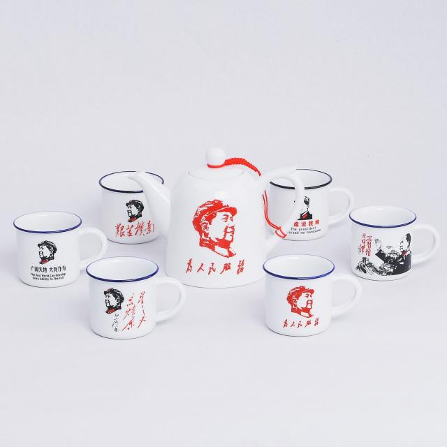 빈티지 법랑컵 쌍희자 머그컵 노간부 대 스몰 사이즈 물컵 테이프 철제 다기통 머그 컵, 혼재