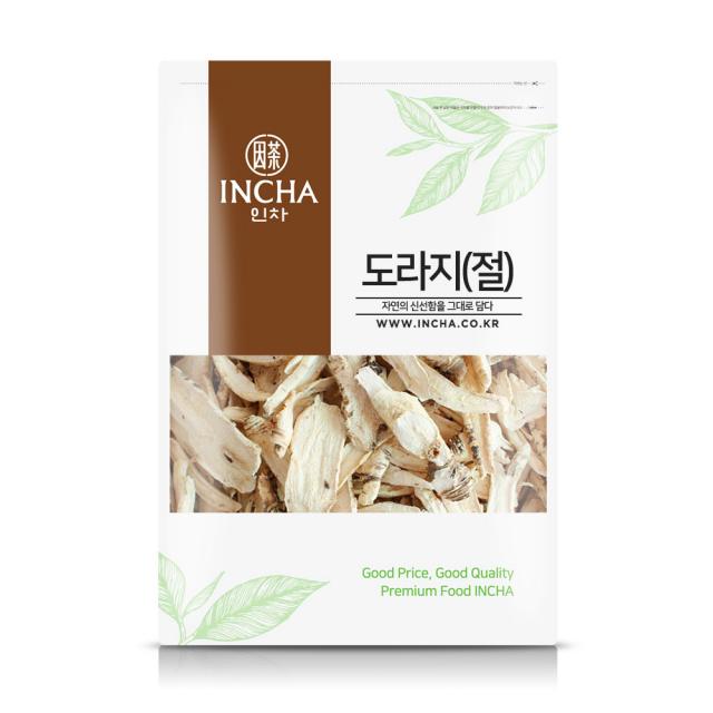 인차 국내산 길경 도라지 (절) 말린 도라지차, 1팩, 300g