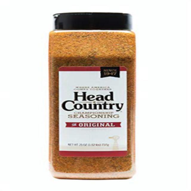 Head Country 26 oz Original Championship Seasoning 본국 737.1g 오리지날 챔피언십 조미료, 1