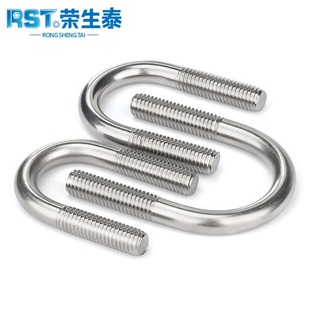 필젠 U라인 나사 피스 U형 고정버클 볼트 승마를 금지하다 카드 브라켓 PVC 파이프클램프 M6M8M1 0, M6*18 (1개 )