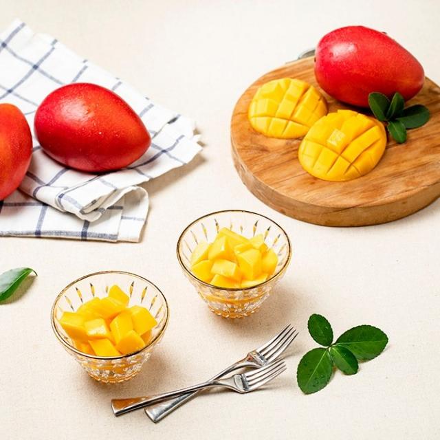 하루한개 프리미엄 애플망고 선물세트 항공수입 1박스 애플망고 7 12과 4kg내외