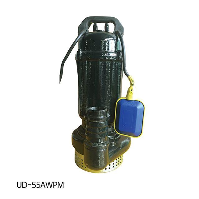 물펌프 물난리 홍수 배수펌프 수중펌프 자동 UD-55AWPM 0.75HP 단상220V 오배수용 + w997