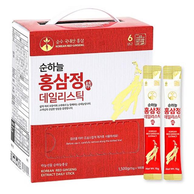 6년근 순하늘홍삼정 데일리스틱 15g 100포