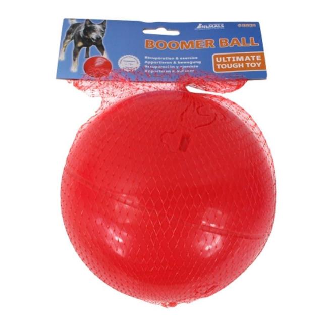 강아지 탱탱볼 공차기 공놀이 레드 6in 장난감공, 1개