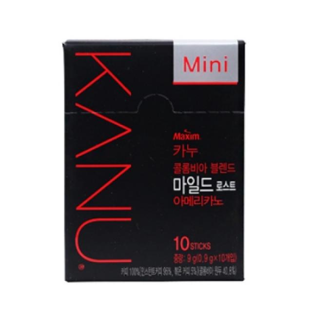 (동서식품 카누미니 마일드아메리카노 10T 카누미니/동서식품/마일드아메리카노, 단일 개당 중량