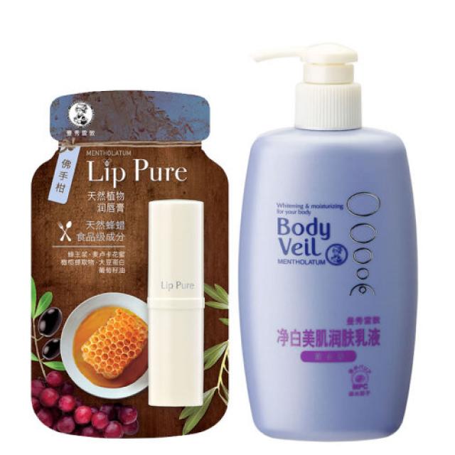 others 맨수뢰탄(Mentholatum) 천연식물 립밤 무향제 꿀 촉촉보수 여 립보습생 무(1), 1개