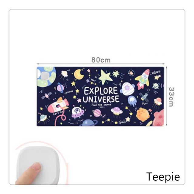 티피 겨울 학생 글쓰기 훈수 가열 마우스패드 사무실 컴퓨터 데스크톱 발열 난방 데스크패드, 1