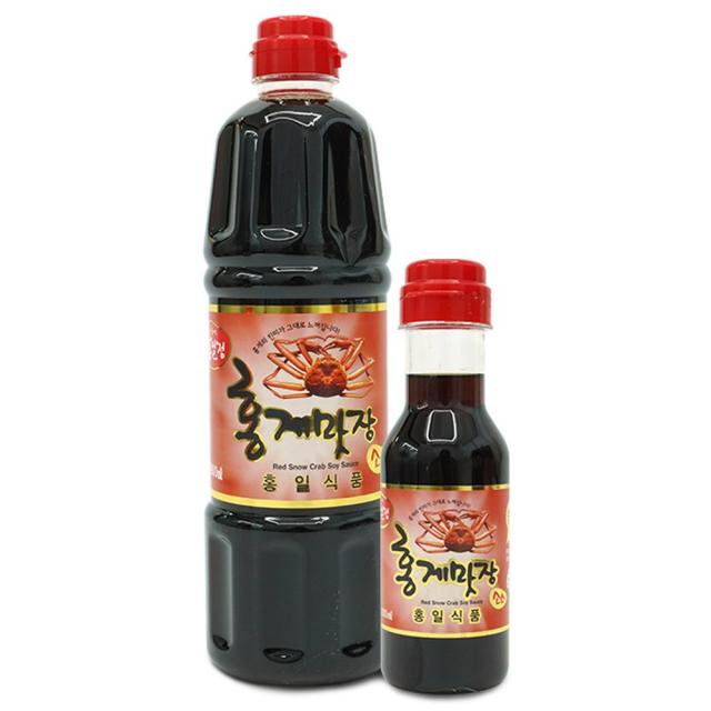 홍일점 홍게맛장소스 레드 900ml + 200ml 세트, 1세트