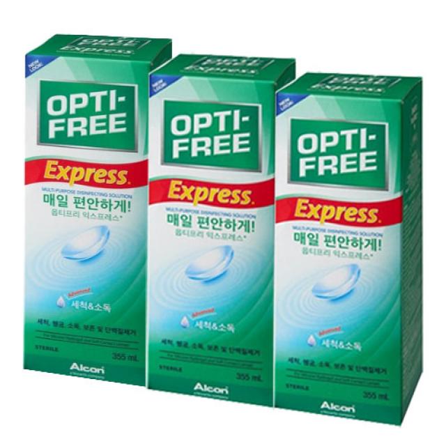 옵티프리 익스프레스 355ml (3개) OPTI-FREE Express, 1개