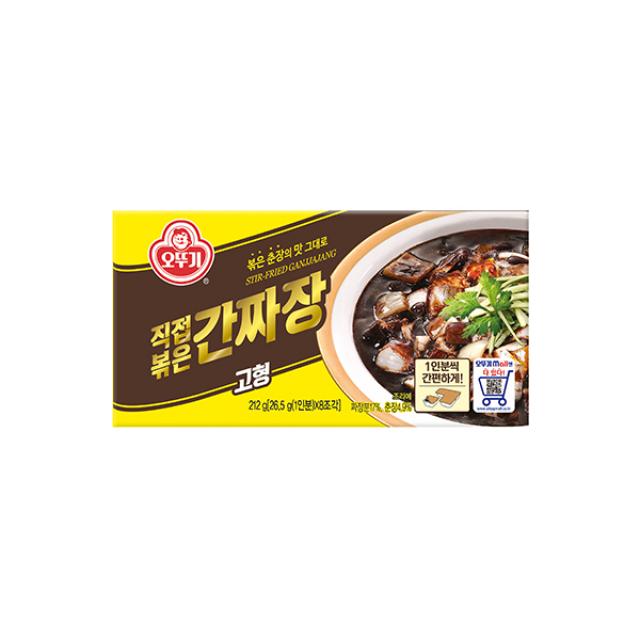 오뚜기 직접 볶은 간짜장 고형 212g, 1개, 본상품선택