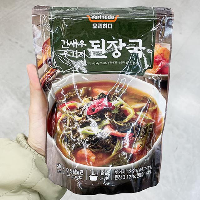 요리하다 건새우 우거지된장국 500G X 2개