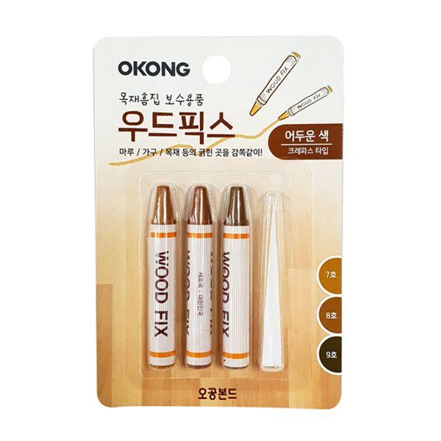 인기제품_W5A976A 우드픽스 크레파스(어두운색)[W5A976A] 보수제 흠집보수 흠집보수제, 본상품선택