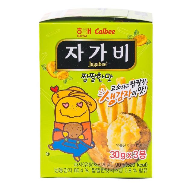 자가비 90g X 24 짭짤한맛 고소 생감자맛 스낵, 단일상품