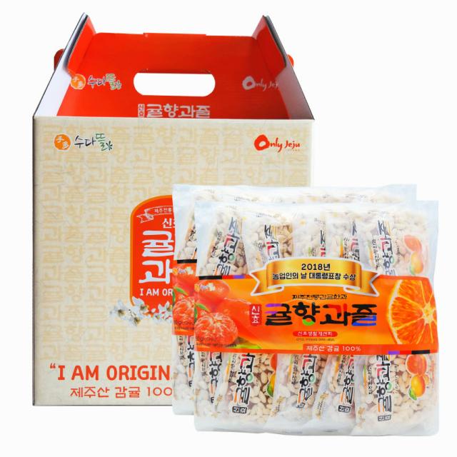 제주 신효 귤향과즐 40개입 선물세트