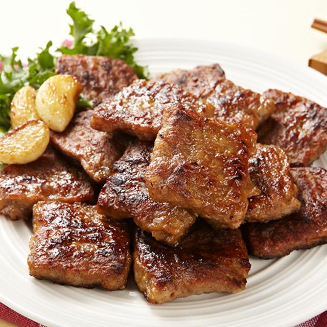 모닝하임 임꺽정 납작떡갈비1kg+1kg, 2팩, 1000g