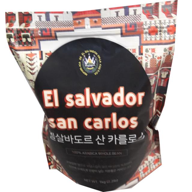 엘살바도르커피 엘살바도르 산카를로스 홀빈 원두커피1kg, 1kg