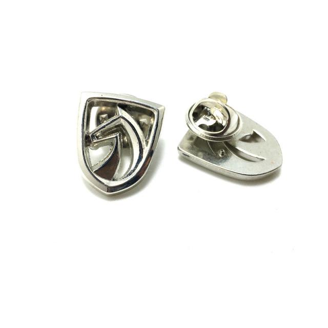 엠블럼 자동차 선물 브로치 사용 바오쥔 4S상점판매 행정 인원 휘장 금속 구형 현물, T01-은색