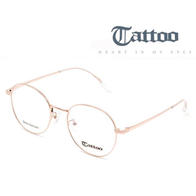 TATTOO 그대로착용 TA7088F-02 베타티타늄 블루라이트차단안경 시력보호 청광차단 안경점맞춤