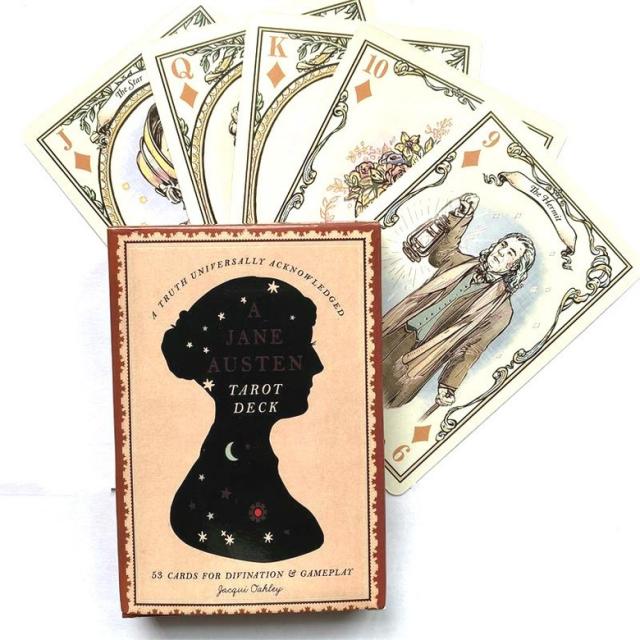 나는 Tarot A Jane Austen Tarot Deck Jane Austen Tarot를 객관적이고 자비로운 태도로 정직하고 완전히 해석 할 것입니다., 나는 Tarot A Jane Austen Tarot D