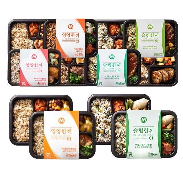 마이닭 맛있는 도시락 혼밥 8종 12팩 모음 골라담기, 04_슬림도시락만 12팩