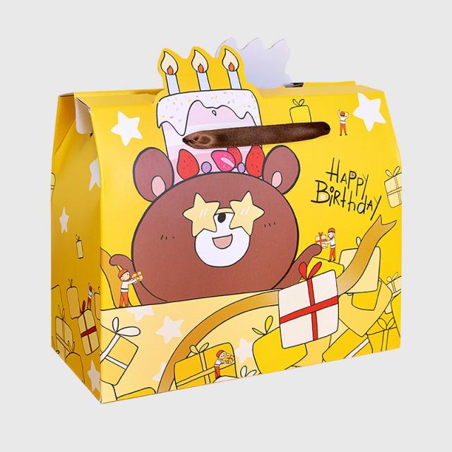 쁘띠 타무르 케이크포장 생일카드 예의범절을 하다 보케이스 독창적 만월 살 케익 팬시 선물 손 제기함 빅 경조용봉투, 군 그린